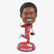 Stefon Diggs Buffalo Bills Action Pose Color Rush Variant Bighead Bobblehead NFL