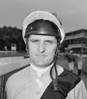 Horse racing Flat Racing Jockey Geoff Baxter At Newmarket 1980 OLD PHOTO