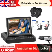 4.3" Foldable Screen DVR Monitor Rear View Mirror Camera Car Back Seat Baby Kit