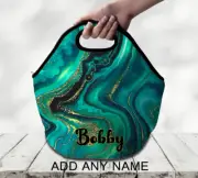 Agate Geode Lunch Bag Neoprene For Kids And Adults Personalised