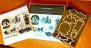 CTMH Z4337 THIN CUTS & C1910 WONDERLAND ~Snow globe, SLED, Sleigh ride, Miss you