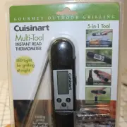 Cuisinart Multi-Tool Instant Read Thermometer w/LED Light & More Model CSG-499