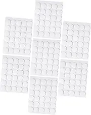 KICHOUSE 7 Sheets Acrylic Double Sided Adhesive Dots for Wall Decor Removable Stickers for Office