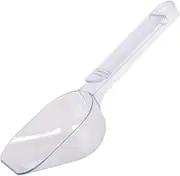 Generic Snack Scoop Laundry Powder Scoop Grain Scoop Multipurpose Scoop Flour Scoop for Commercial Snack Bar Party Buffet, Clear