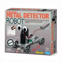 在飛比找PChome24h購物優惠-【4M科學探索系列】Metal Detector Robot