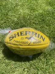 Sherrin KB Game Ball | Size 4 | AFLW | RRP $210 | BRAND NEW