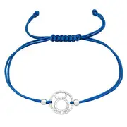 Silver Taurus Zodiac Sign Bracelet