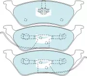 Brake Pads H/Duty Bendix DB1853HD for Jeep Cherokee KJ SUV 3.7 4x4 3.7LTP EKG (for: Jeep)