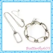 Brighton Brighton Twinkle Tetra Link Bracelet Necklace NWT $146 Set Pouch