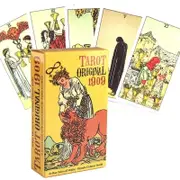 The Tarot Original 1909 Tarot Cards 78 Cards Oracle Deck for Beginners English Classic Divination Edition Cards Game