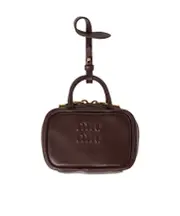 Leather micro bag One size Briarwood