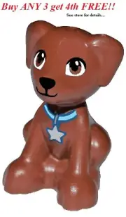 ☀️NEW LEGO Minifigure Mini Figure Minifig Animal Pet Dog Puppy (Scout)