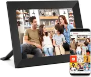 2K Smart Digital Picture Frame 10 Inch, 2048x1536 IPS Touch Screen new