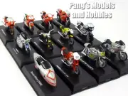 Ducati Set of 12 different Motorcycles 1/32 Scale Diecast Metal Models
