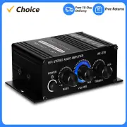 AK270 Mini 2-Channel Stereo Power Amplifier for Car and Home Audio