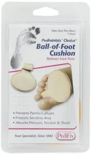 PediFix Ball of Foot Cushion One SIze Podiatrists' Toe Loop 1ct Pack of 6