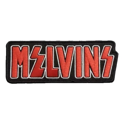 MELVINS Kiss logo Embroidered Patch Iron on Sew Badge Buzz Osborne grunge rock