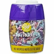 Wilton Unicorn Sprinkles Mix, 2.12 oz. Cake Making Baking Pink, Blue, Gold