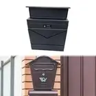 Drop Box Multifunctional Elegant Unique Password Lock Mailbox for Apartments