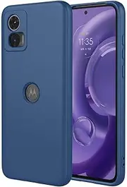 [SEAHAI] Case for Motorola Edge 30 Neo/Edge 30 Lite, Ultra Thin Soft Liquid Silicone Shockproof Mobile Phone Case with Drop Protection, Airbag Design, Stylish Matte Silky TPU Protective Case - Green