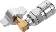 Luxshiny Tire Inflation Quick Connector Air Exhaust Fitting Push to Connect Fittings Quick Disconnect Coupler Mechanic Accessories