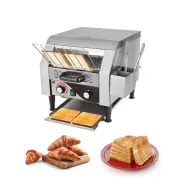 Commercial Toaster 300 Slices/Hour Conveyor Toaster Oven for Restaurant Heavy...