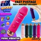 Mini Bullet Vibrator Wand Rabbit Clitoral Stimulator Clit G Spot Dildo Sex Toy