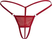 [Generic] Sexy Cop Cosplay Garter Thong Crotch Underwear Men's T Sexy Underpants Open Pants Plus Size Bridal Lingerie