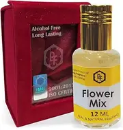 Parag Fragrances Flower Mix Attar 12ml With Precious Gift Pack|Best Attar For Man|Long Lasting Attar|Ittar|Attar|Perfume|Fragrance Oil| Man Also Available in 25ml/100ml/500ml