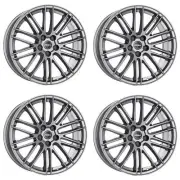 4 Rial Wheels Kibo 8.0Jx19 ET45 5x108 GRA for VOLVO C30 S40 V50 S60 V60 S60CC V6