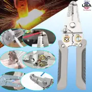 Multifunctional Wire Stripper Crimper Cable Cutter Stainless Steel Wire Stripper