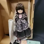 Rare ROBIN WOODS Jo Little Women Doll Poseable Porcelin IN ORIGINAL BOX