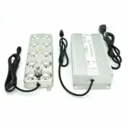 10 Heads Ultrasonic Fog Mist Maker Tool Fogger Humidifier with DC48V Transformer