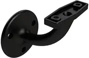 EMRO Stair Hand Rail Bracket 440 60mm Conventional Visible Fix AS1428.1-2009-Matte Black