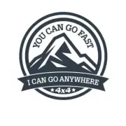 You Can Go Fast I Can Go Anywhere Sticker