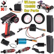 WLtoys 1/12 124008 RC Car Spare Parts Charger Shock Absorber Transmitter Battery