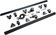 ADCCH Spot Goods Aluminum Running Board Automatic Electric Power Side Step Compatible for Jeep Wrangler JK 4 Door Sahara Rubicon 2008 2009 2010 2011 2012 2013 2014 2015 2016 2017