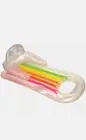 Intex Swimming Pool Inflatable Lounge Floating Chair Headrest Adult Float Clear