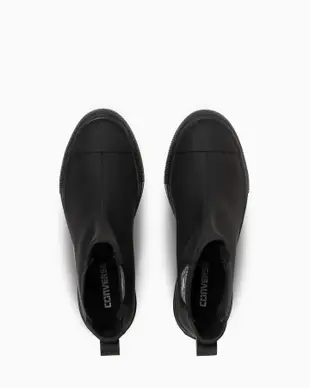 日本限定 Converse LIGHT PLTS WR SL SIDEGORE 厚底 雨鞋 雨靴 黑色/ 24.5 cm