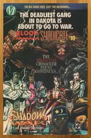 1993 DC/Milestone Blood Syndicate Vintage Print Ad/Poster Shadow War Promo Art