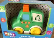 Prescool tous pres and go car Trash Car Green