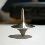 Metal Spinning Top - Spinning Top Built to Last and Spin Forever Collection Deco