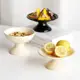 北歐ins風圓形置物盤高腳設計多種顏色可選純色簡約風格適用於餐廳雜物收納 (8.3折)