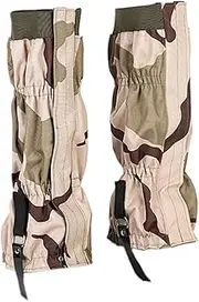 Shxupjn Snake Gaiters for Men,Travel Legging Calf Covers | Sand-Proof Leg Gaiters Anti-Wear Protection for Women Men Hiking Hunting Snow Farm Survival, single attribute, A
