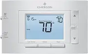 Emerson Programmable Thermostat for Single-Stage Systems, 3.75, 1F83C-11PR