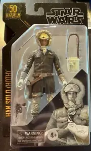 STAR WARS THE BLACK SERIES LUCASFILM 50TH ANNIVERSARY HAN SOLO (HOTH) MOC