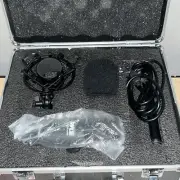 Podcast Pyle Microphone W/Desktop Stand & Pop Filter & Case