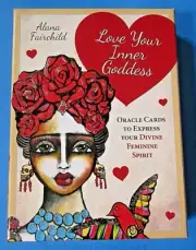 Love Your Inner Goddess Oracle Cards by Alana Fairchild 44 Cards w Guide Book