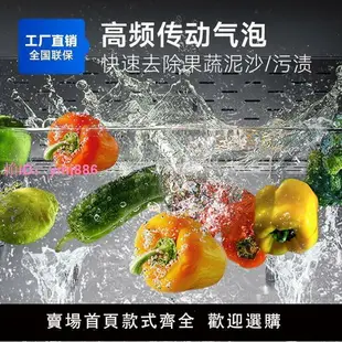 馳能臭氧洗菜機大型全自動洗菜機商用飯店氣泡臭氧水果蔬菜清洗機