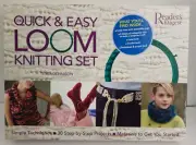 Reader's DIgest Quick & Easy Loom Knitting Kit, 2007, New, Unopened